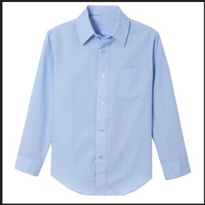 NWT!! Toddler Boys Blue Button Down Dress Shirt